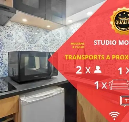 Apartment Studio Moderne Au Coeur De *